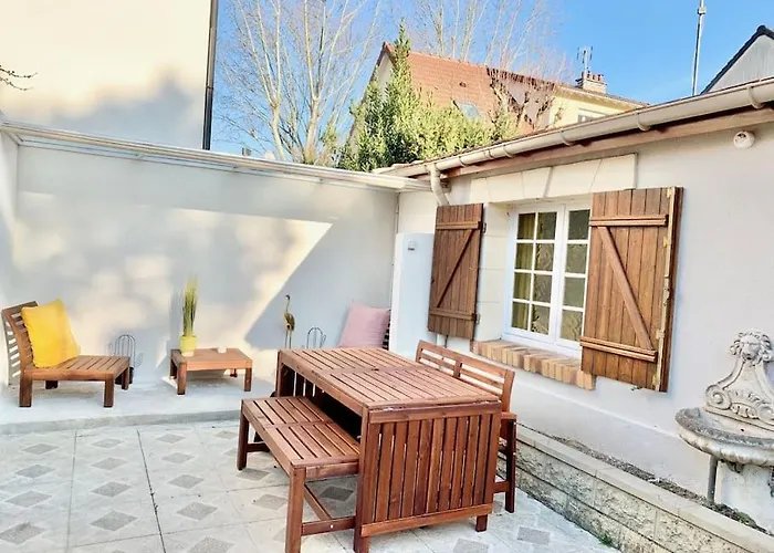 3 Bedrooms House - Garden - Parking, Antony Center Near Paris And Orly